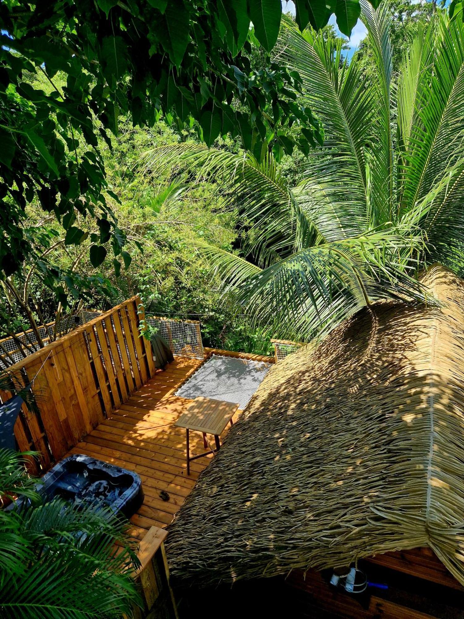 Pura Vida Lodge Cabane Perchee Sainte-Rose Exterior foto